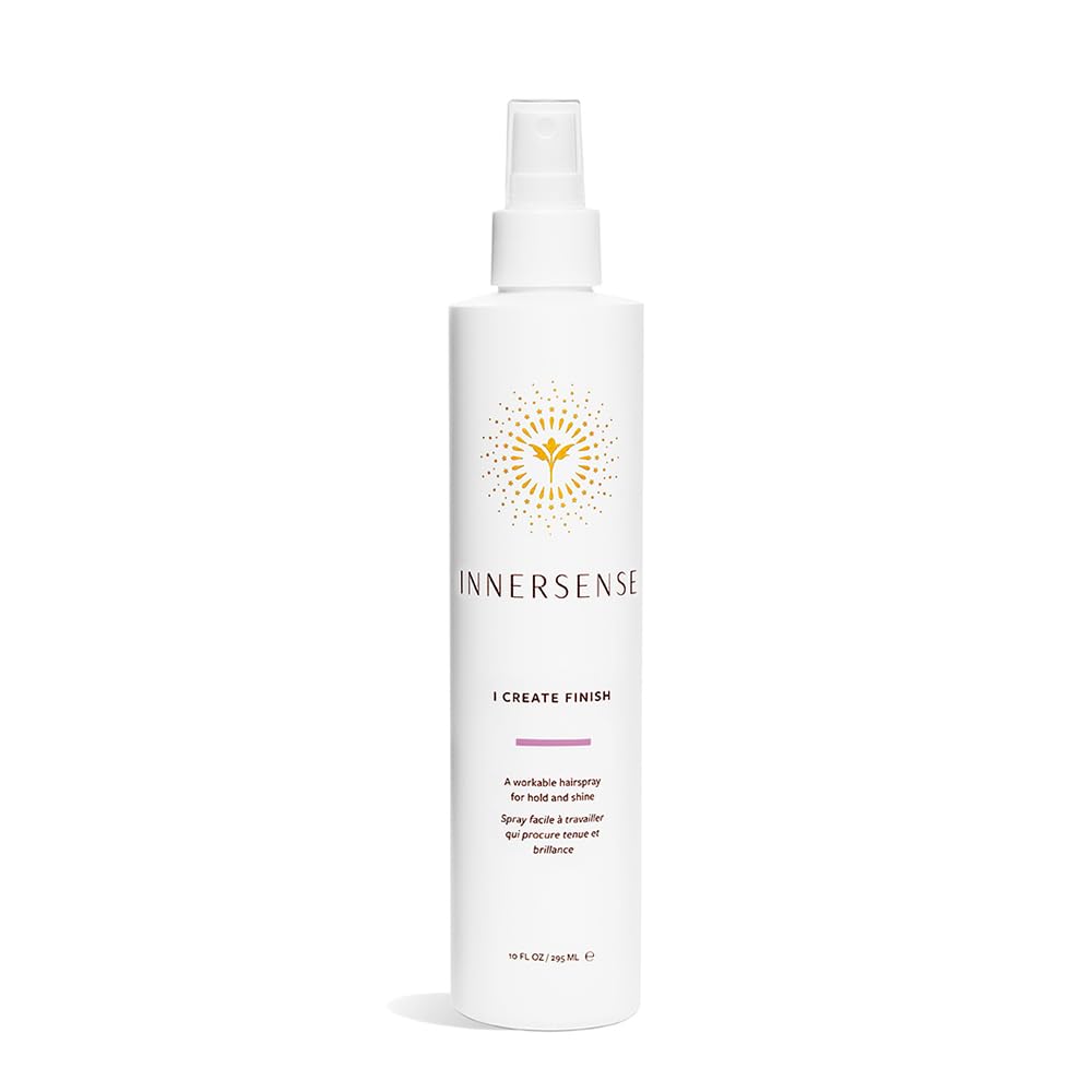 INNERSENSE Organic Beauty - Natural I Create Finish Finishing Spray | Non-Toxic Cruelty-Free Clean Haircare (10 fl oz)
