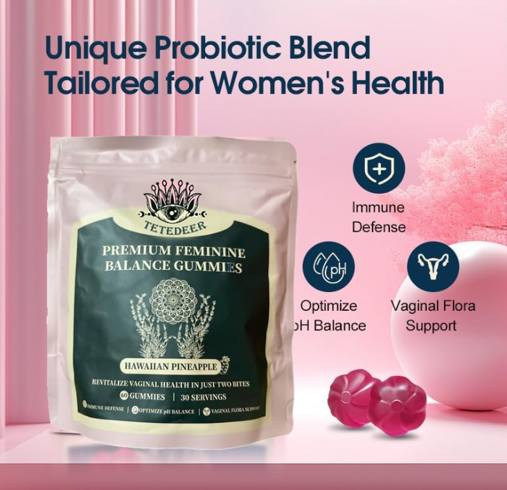 Vital Natural Nutrition Feminine pH Balance Gummies