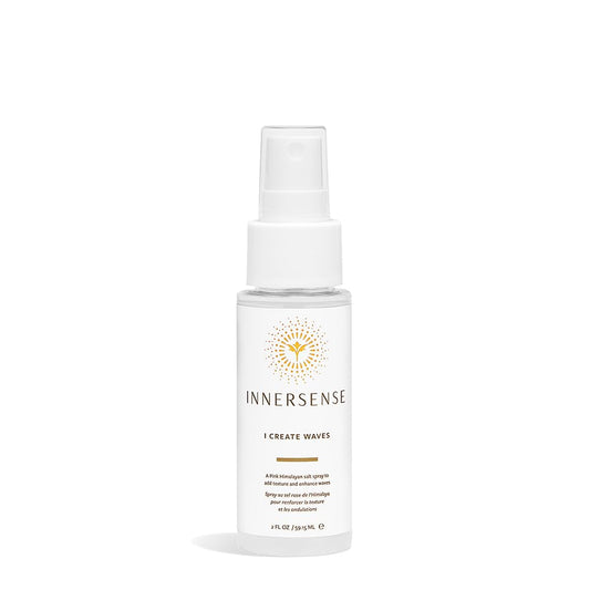 INNERSENSE Organic Beauty - Natural I Create Waves Pink Himalayan Salt Spray | Non-Toxic Cruelty-Free Clean Haircare (2oz)