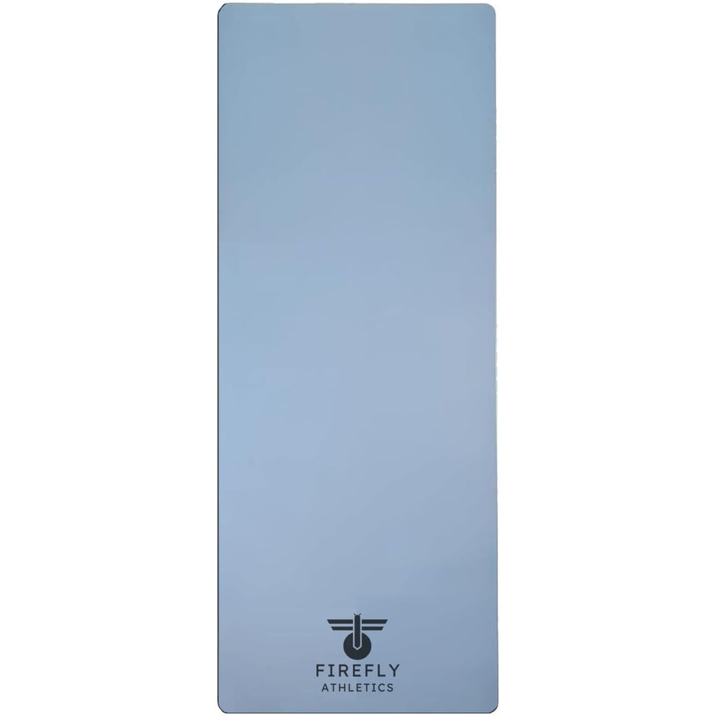 Premium Yoga Mat - 5mm Thick Extra Wide & Long Non-Slip Natural Rubber Base & PU Top Anti-Tear Ideal for Yoga Pilates and Fitness.